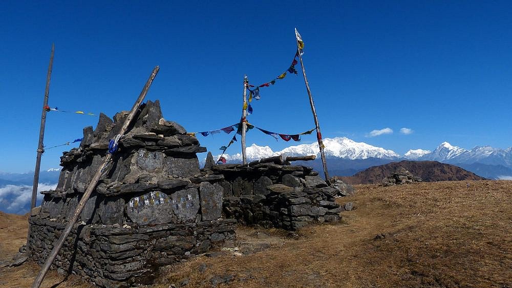 Kangchenjunga von Phalut aus - West-Bengalen: Landschaft