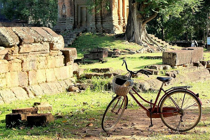 Angkor Wat mit dem Fahrrad - Kambodscha-Blog