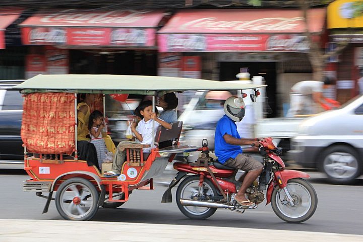Unterwegs mit dem Tuk Tuk in Kambodscha - Kambodscha - Land und Leute