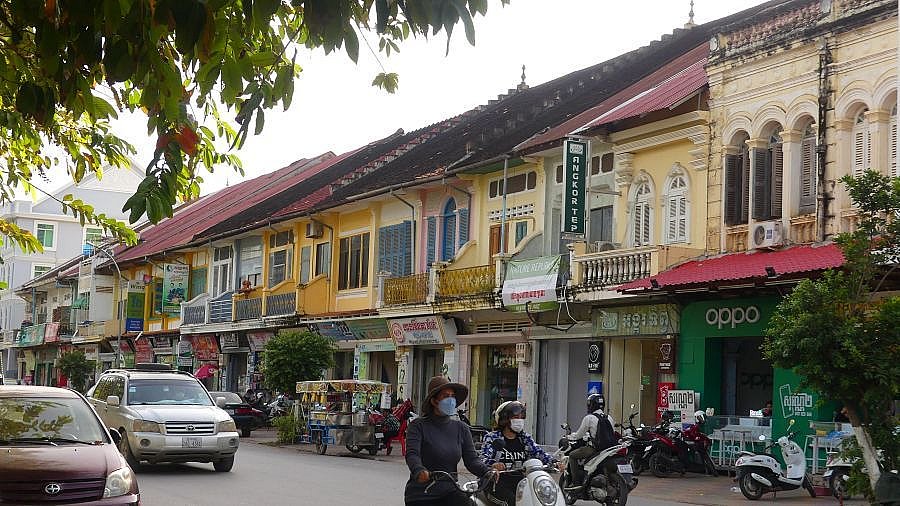 Battambang mit kolonialem Charme - Kambodscha - Land und Leute