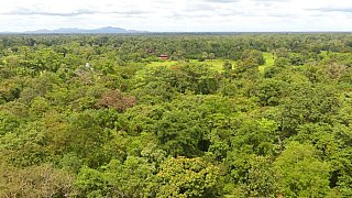 Pyramidentempel Prasat Thom - Kambodscha-Landschaft