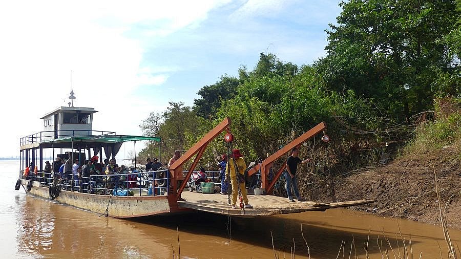 Mekong-F&auml;hre - Kambodscha - Land und Leute