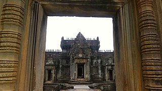 Blick auf den Tempel-Schrein von Bantey Samre - Kambodscha - Sehensw&uuml;rdigkeiten