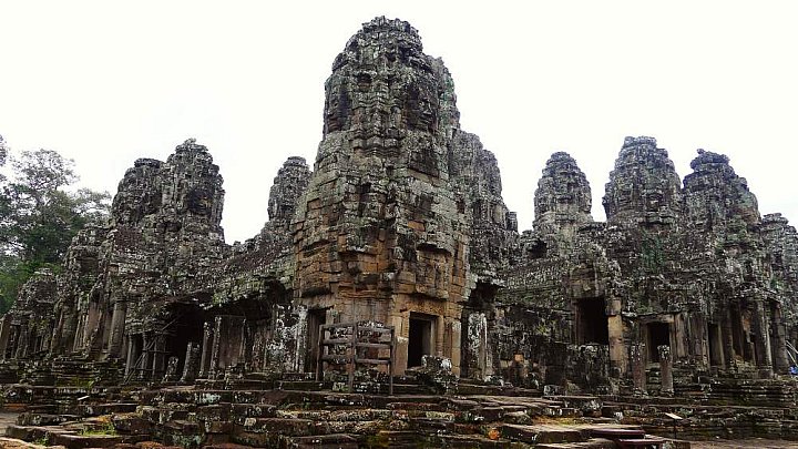 Bayon Tempel in Angkor Thom - Kambodscha - Sehensw&uuml;rdigkeiten