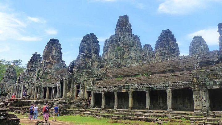 Bayon Tempel in Angkor Thom - Kambodscha - Sehensw&uuml;rdigkeiten