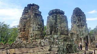Bayon Tempel in Angkor Thom - Kambodscha - Sehensw&uuml;rdigkeiten