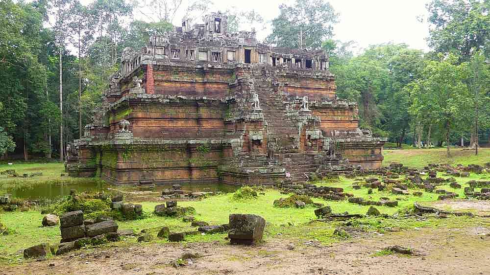 Phimeanakas Tempel in Angkor Thom - Kambodscha - Sehensw&uuml;rdigkeiten