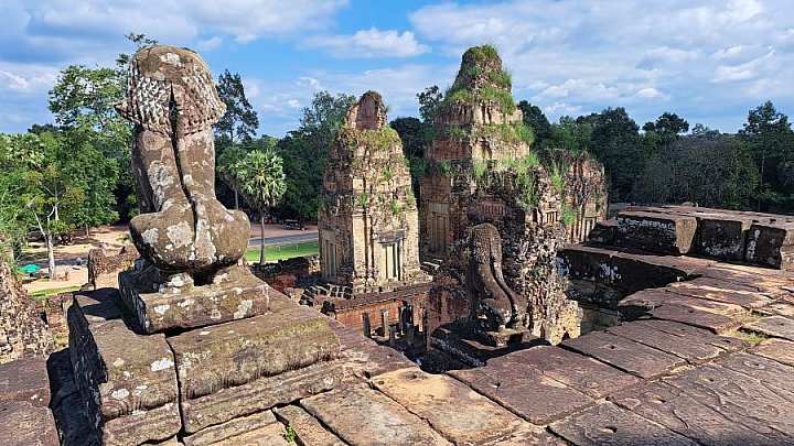 Zweite Terasse des Pre Rup-Tempels - Kambodscha - Sehensw&uuml;rdigkeiten