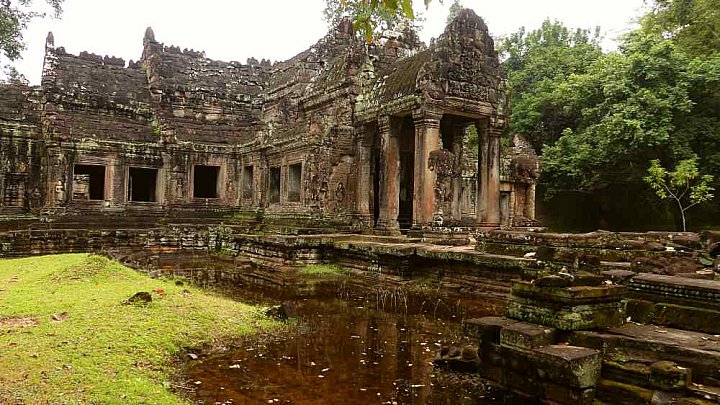 Preah Khan Tempel in Angkor - Kambodscha - Sehensw&uuml;rdigkeiten