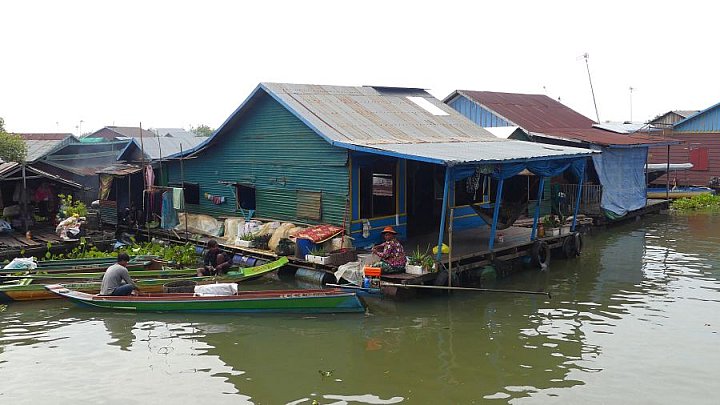 Schwimmendes Dorf auf dem Tonle Sap - Kambodscha - Land und Leute