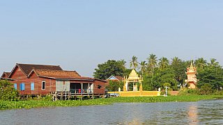 Pagode in Kampong Khleang - Kambodscha - Land und Leute