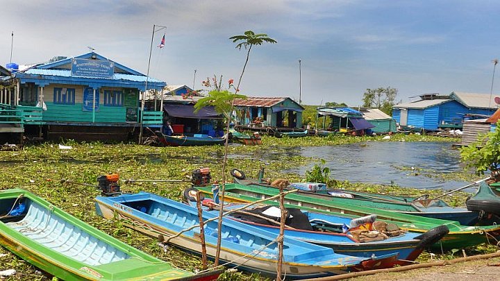 Schwimmendes Dorf Kampong Luong - Kambodscha - Land und Leute
