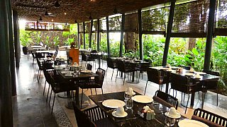 Restaurant im Anjali Hotel in Siem Reap - Kambodscha - Essen und Schlafen