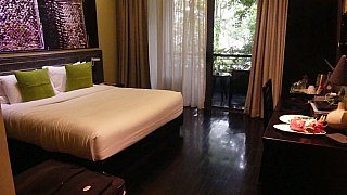 Zimmer im Anjali Hotel in Siem Reap - Kambodscha - Essen und Schlafen