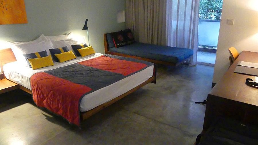 Doppelzimmer im Rambutan Hotel - Kambodscha - Essen und Schlafen