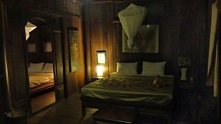 Bungalow mit zwei Zimmern - Kambodscha - Essen und Schlafen