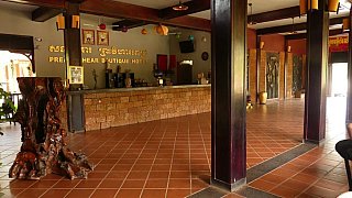Looby des Preah Vihear Boutique Hotel - Kambodscha - Essen und Schlafen