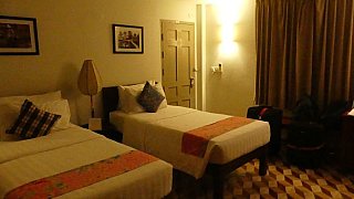 Zimmer im Bambu Hotel - Kambodscha - Essen und Schlafen