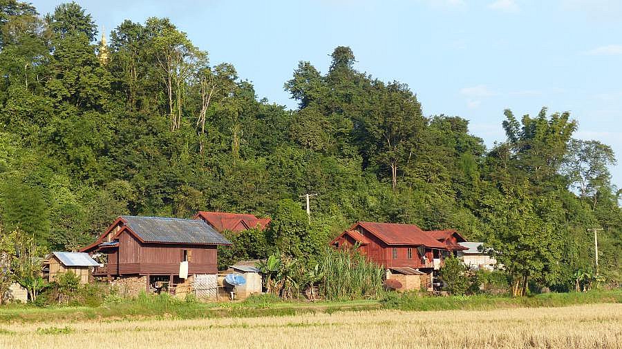 That Phum Phuk-Pagode in Luang Namtha - Laos - Sehensw&uuml;rdigkeiten