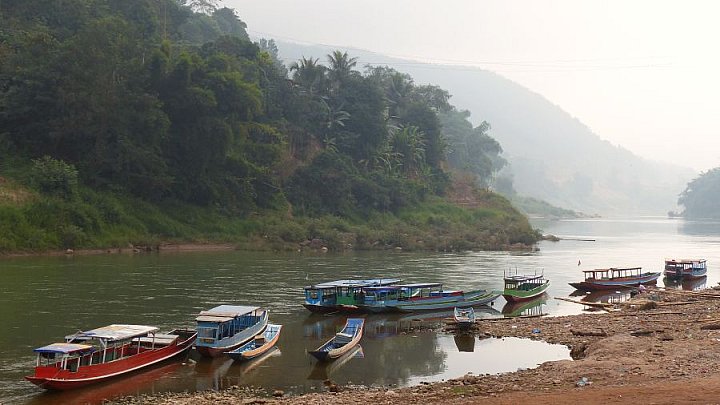 Nam Ou-Fluss in Nordlaos - Laos - Landschaft
