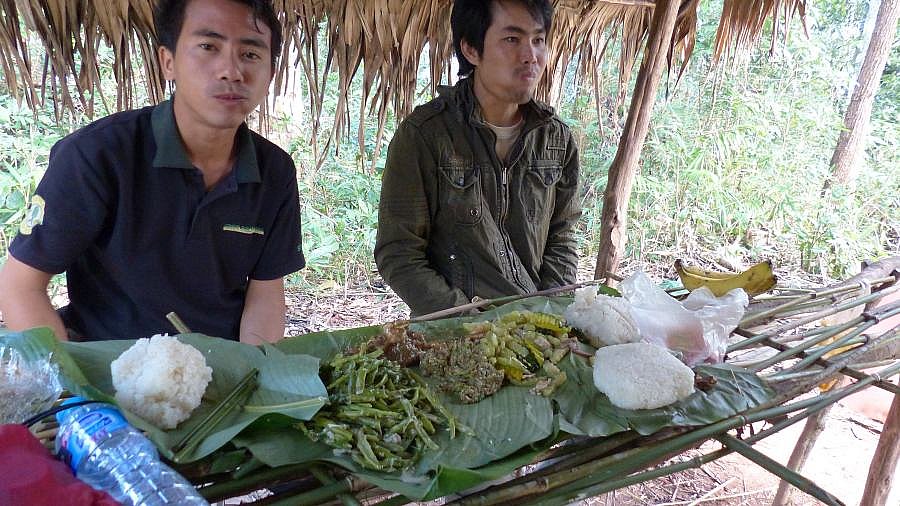 Lecker Essen auf der Trekkingtour in Nordlaos - Laos - Blog