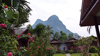 Lattanavong-Sa-Bungalows in Muang Ngoi - Laos - Schlafen und Essen