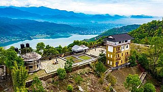 Pumdikot Mountain Lodge in Pokhara - Nepal - Schlafen und Essen