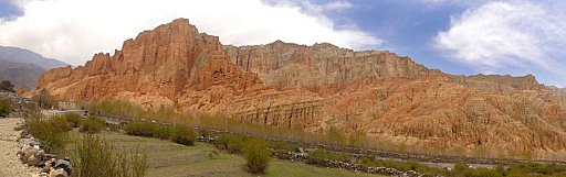 Die roten Klippen von Dhakmar - Mustang 2024 - Landschaft