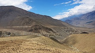Blick zur&uuml;ck Richtung Mustang - Mustang 2024 - Landschaft