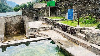 Hei&szlig;e Quellen von Tatopani - Mustang 2024 - Landschaft