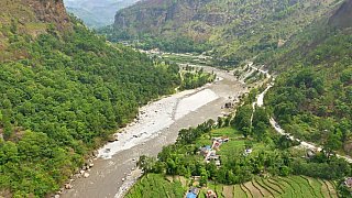 Ausblick in Richtung Norden - Mustang 2024 - Landschaft