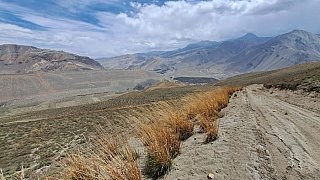 Sandpiste mit Aussicht - Mustang 2024 - Landschaft