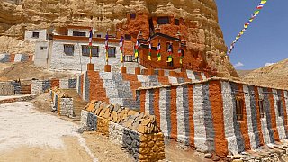 Niyphu Kloster in Chhoser - Nepal - Mustang 2024 - Sehensw&uuml;rdigkeiten