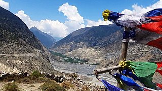 Blick &uuml;ber das Kali Gandaki-Tal - Mustang 2024 - Landschaft