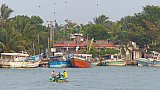 Fischerboote in Negombo - Sri Lanka - Land und Leute