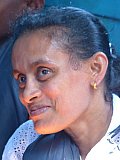 Junge Frau auf dem F&auml;hrboot - Sri Lanka - Land und Leute