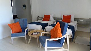 Doppelzimmer im Trinco Blue Resort - Sri Lanka - Essen und Schlafen