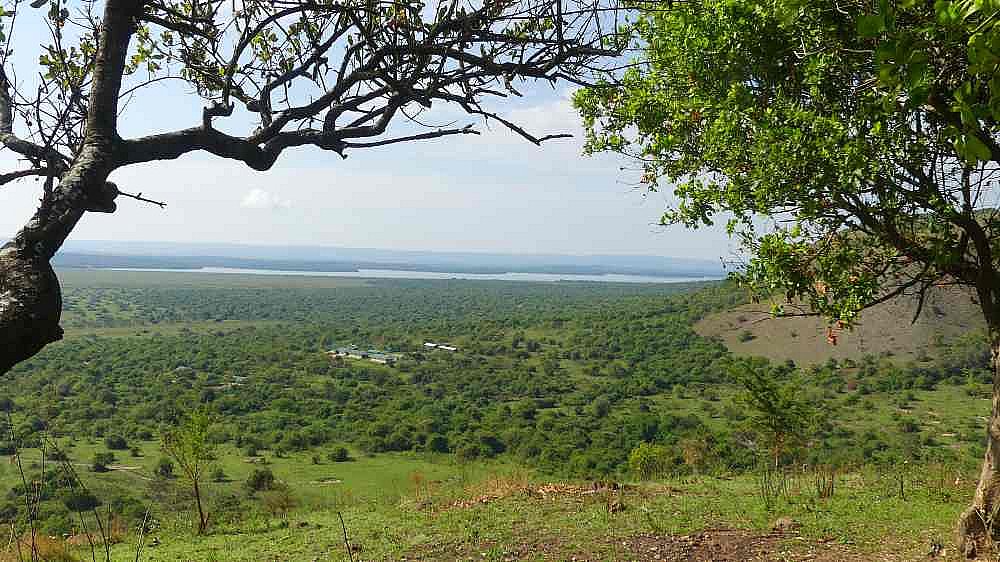 Blick auf den Lake Mburu - Uganda - Landschaft