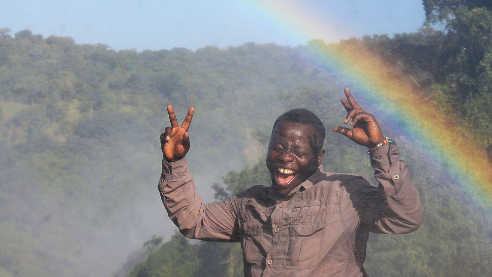 Chance unter dem Regenbogen - Uganda - Landschaft