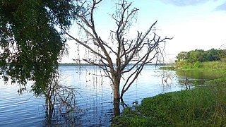 Nilblick von der Murchison River Lodge - Uganda - Schlafen und Essen