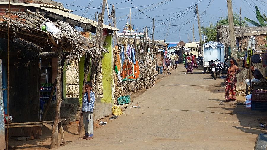Fischerdorf Nolia Sahi - Chhattisgarh: Land-und-Leute