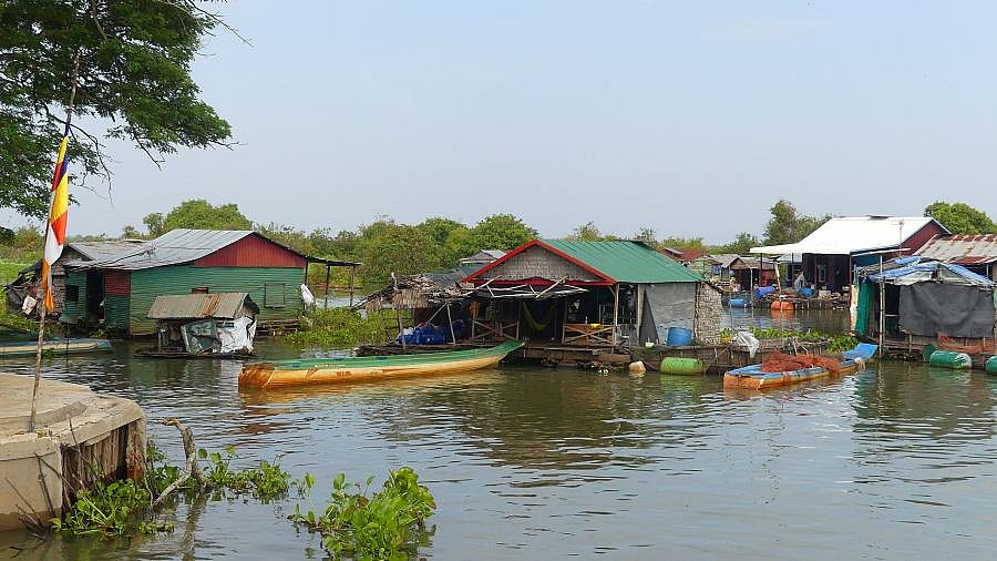 Me Cherai, schwimmendes Dorf auf den Tonle Sap - Kambodscha - Land und Leute
