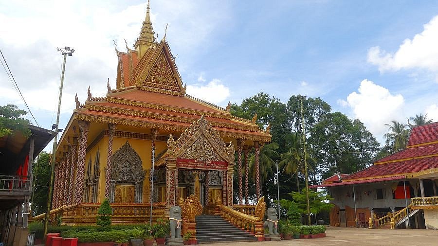 Krong Krache Pagode - Kambodscha - Sehenswürdigkeiten