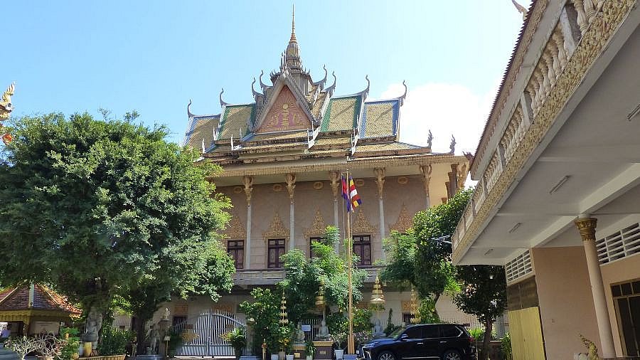 Tempel in Phnom Penh - Kambodscha - Sehenswürdigkeiten