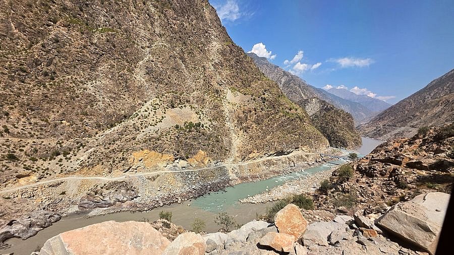 Indus-Tal bei Dasu - Nord-Pakistan: Landschaft