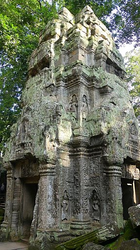 Turm des Ta Prohm-Tempels - Kambodscha - Sehenswürdigkeiten
