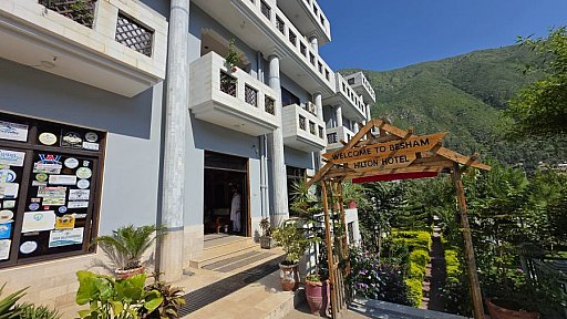 Besham Hilton Hotel - Pakistan - Essen und schlafen