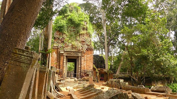 Tempel-Eingang - Kambodscha - Sehenswürdigkeiten