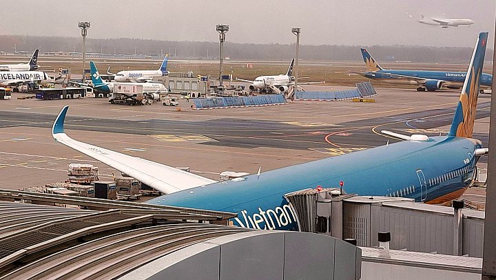 Vietnam Airlines am Frankfurter Flughafen - Vietnam - Blog